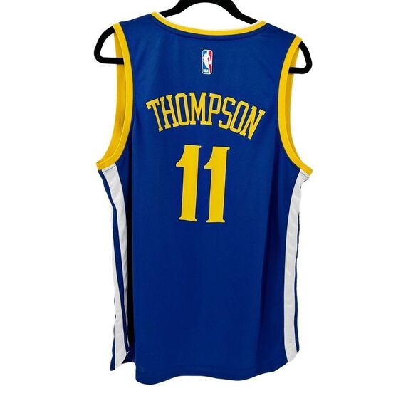 Klay Thompson Golden State Warriors Fanatics Replica Road Jersey Blue Size M - Picture 2 of 6